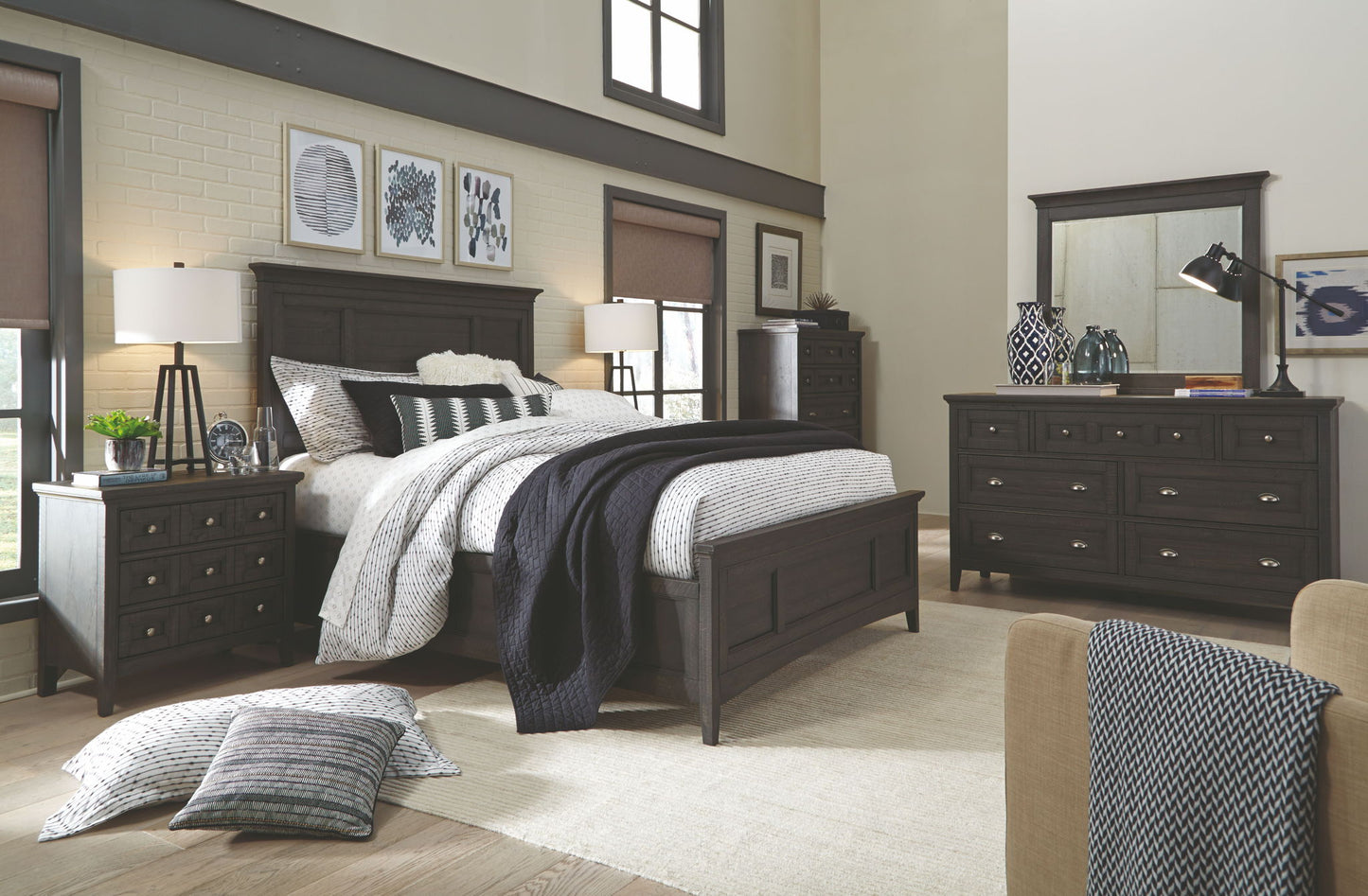 Westley Falls - Drawer Chest - Graphite