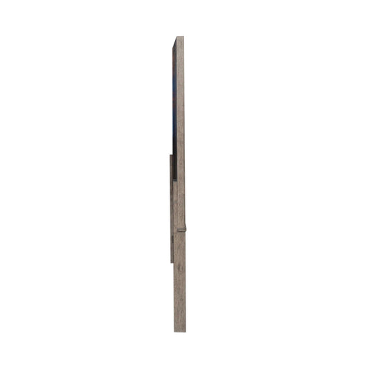Skyview Lodge - King Panel Headboard - Cobblestone