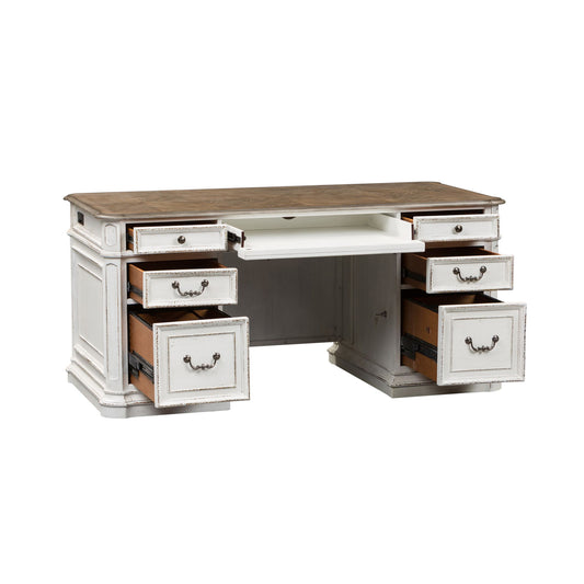Magnolia Manor - Desk - Antique White