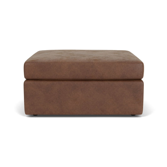 Sky - Fabric Stationary Square Cocktail Ottoman