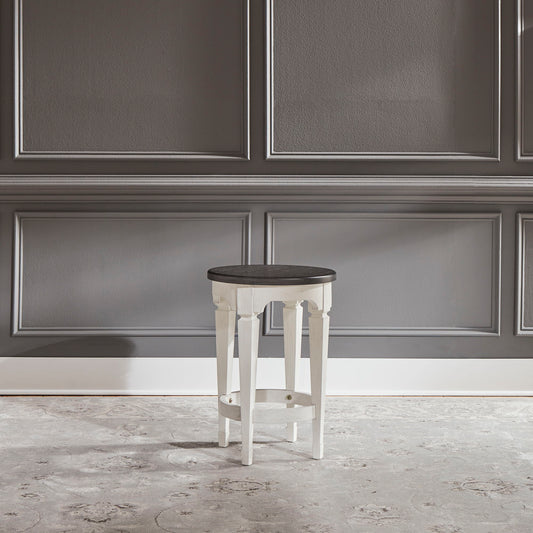 Allyson Park - 4 Piece Dining Room Set - Wirebrushed White / Charcoal