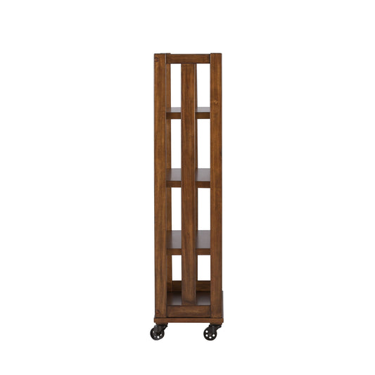 Arlington House - Open Bookcase - Cobblestone Brown