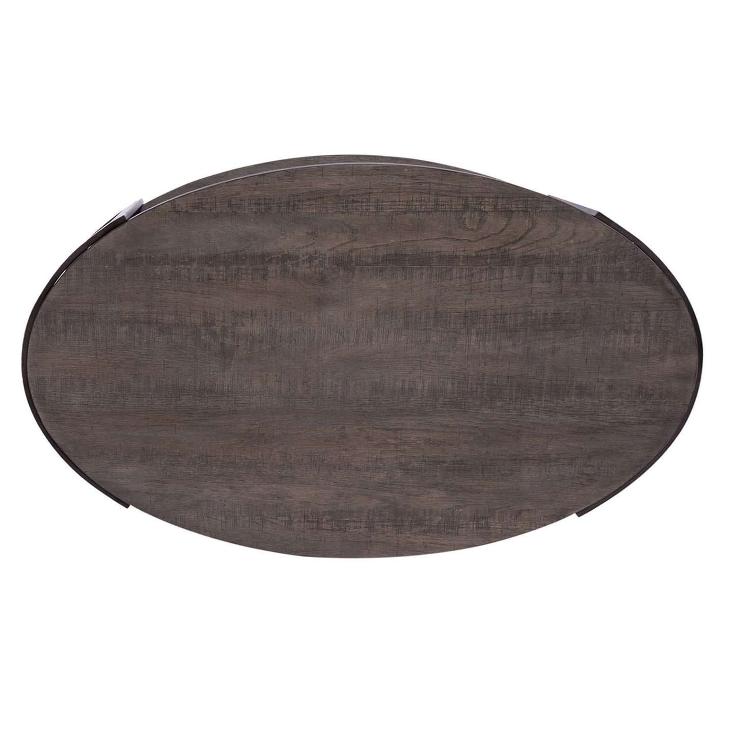 Modern View - Oval Cocktail Table - Dark Gray