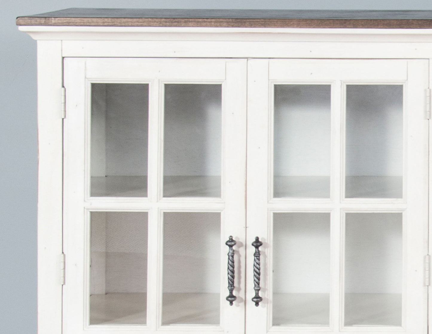 Carriage House - Server - Cottage White / Europen Dark