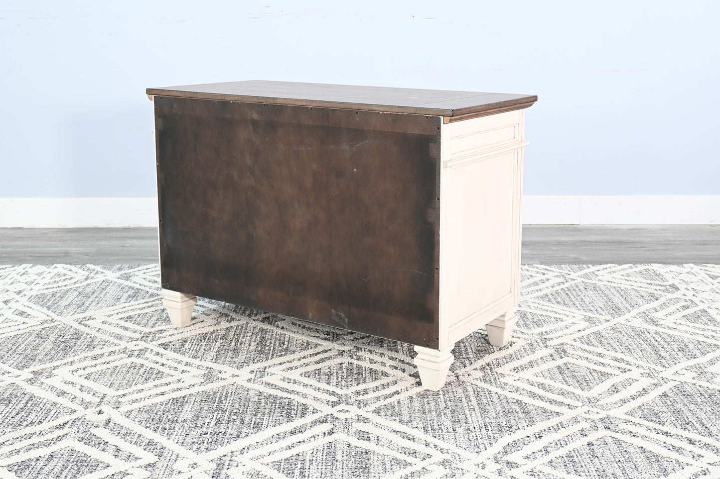 Pasadena - Lateral File Cabinet - Buckskin / Marble White
