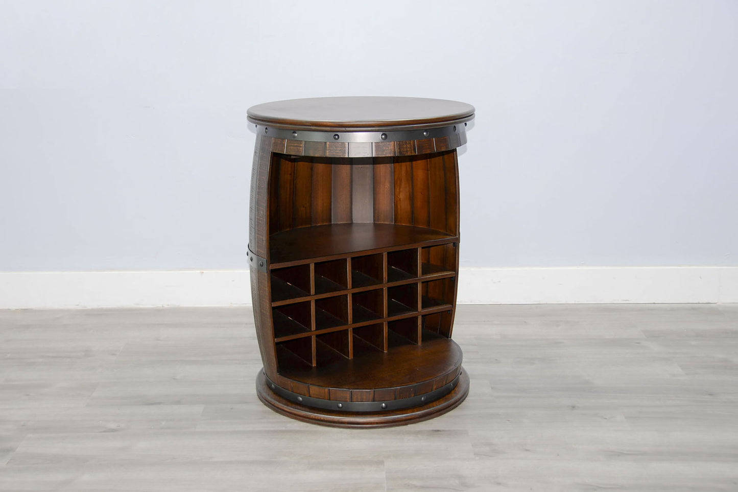 Homestead - Wine Rack - Dark Brown