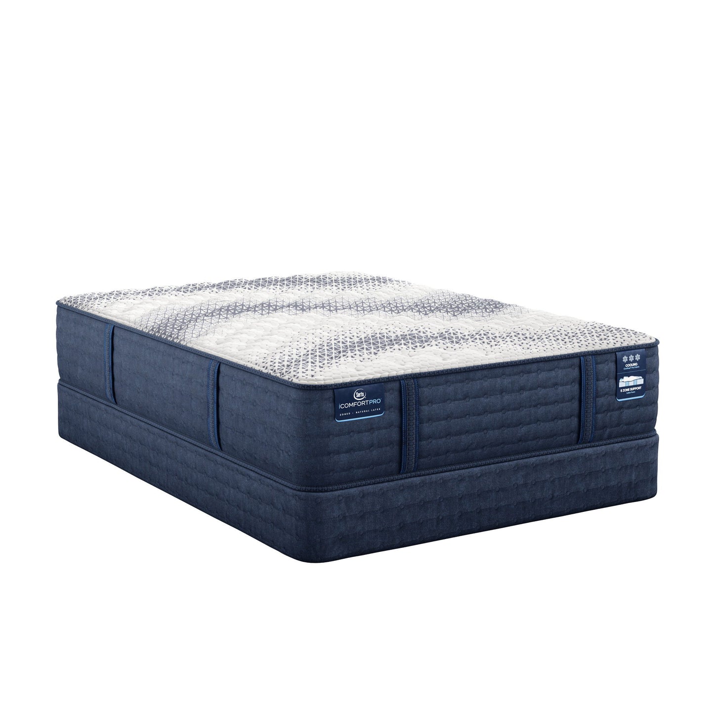 iComfortPro - 14" Kingston Latex Foam Firm Mattress