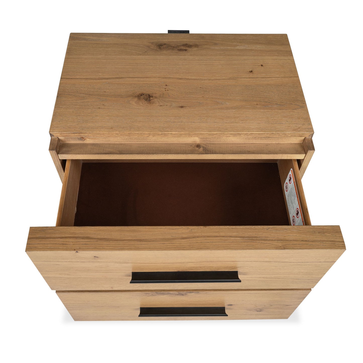 Davenport - Drawer Nightstand - Rustic Caramel