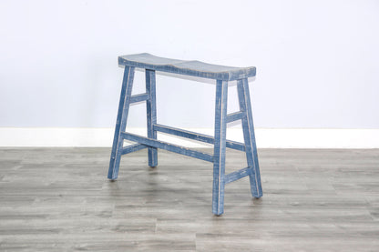 Marina - Bench With Wood Seat