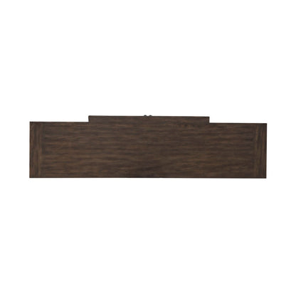 Paradise Valley - 76" TV Console - Saddle Brown