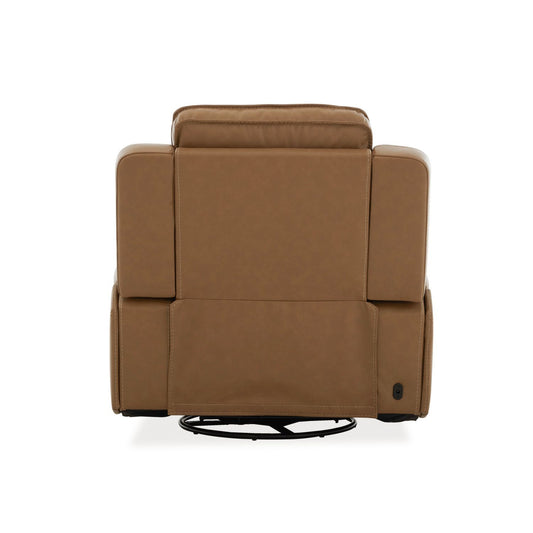 Callihan - Swivel Glider Recliner P3 - York Butternut