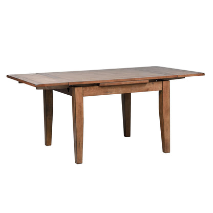 Treasures - Retractable Leg Table - Rustic Oak