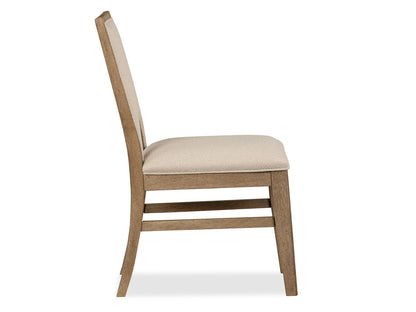 Tristan - Upholstered Side Chair (Set of 2) - Swiss Coffee