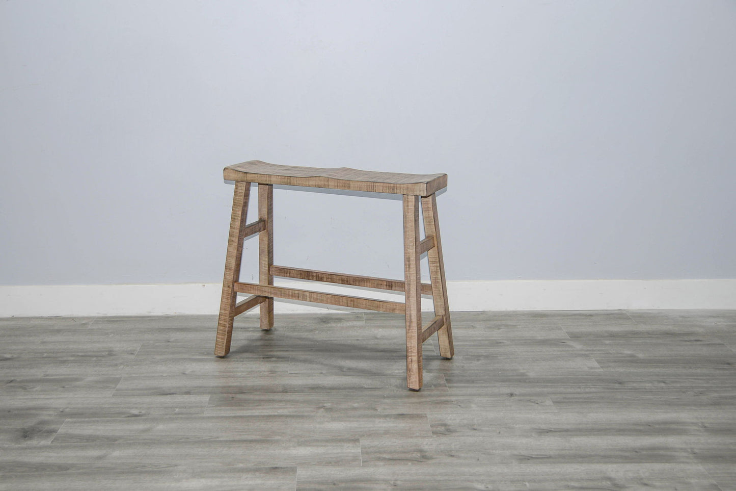 Marina - Bench With Wood Seat