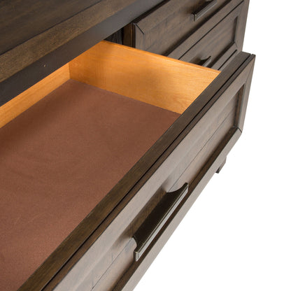 Thornwood Hills - Dresser & Mirror - Rock Beaten Brown
