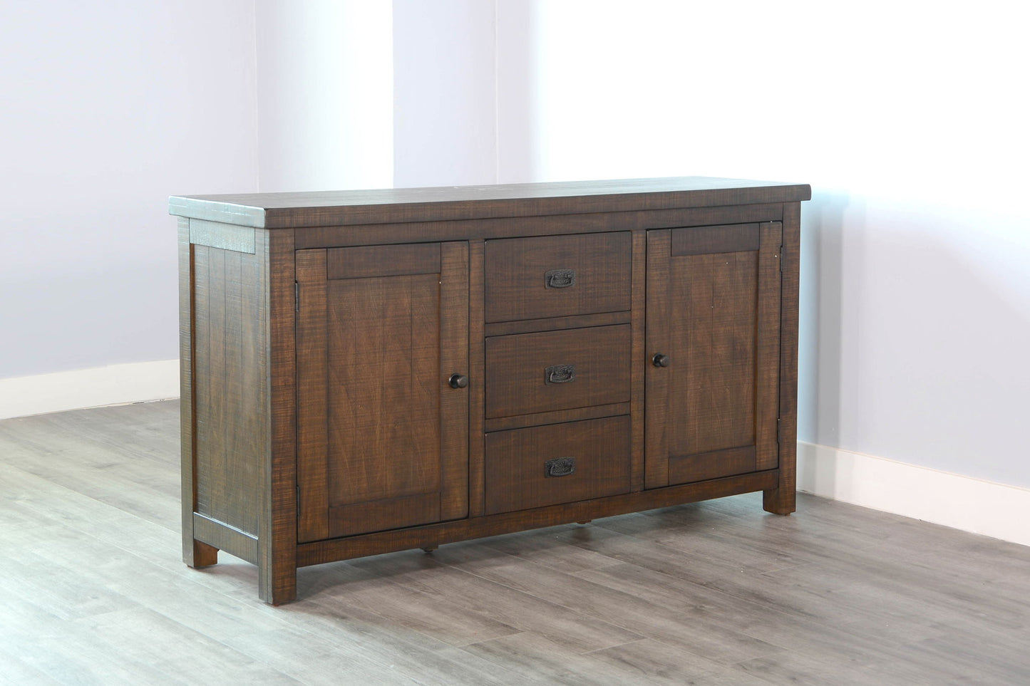 Homestead - Dining Wood Buffet - Tobacco Leaf