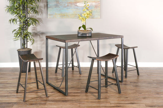 Homestead - Counter Height Table - Tobacco Leaf
