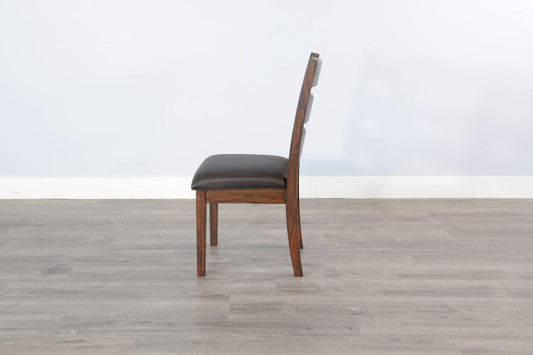 Tuscany - Ladderback Chair, New-Cushion Seat (Set of 2) - Vintage Mocha