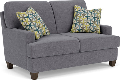 Moxy - Fabric Loveseat, T-Shaped Seat Cushion