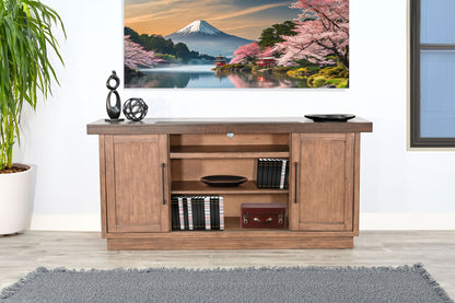 Media Console - Tobacco Leaf / Buckskin
