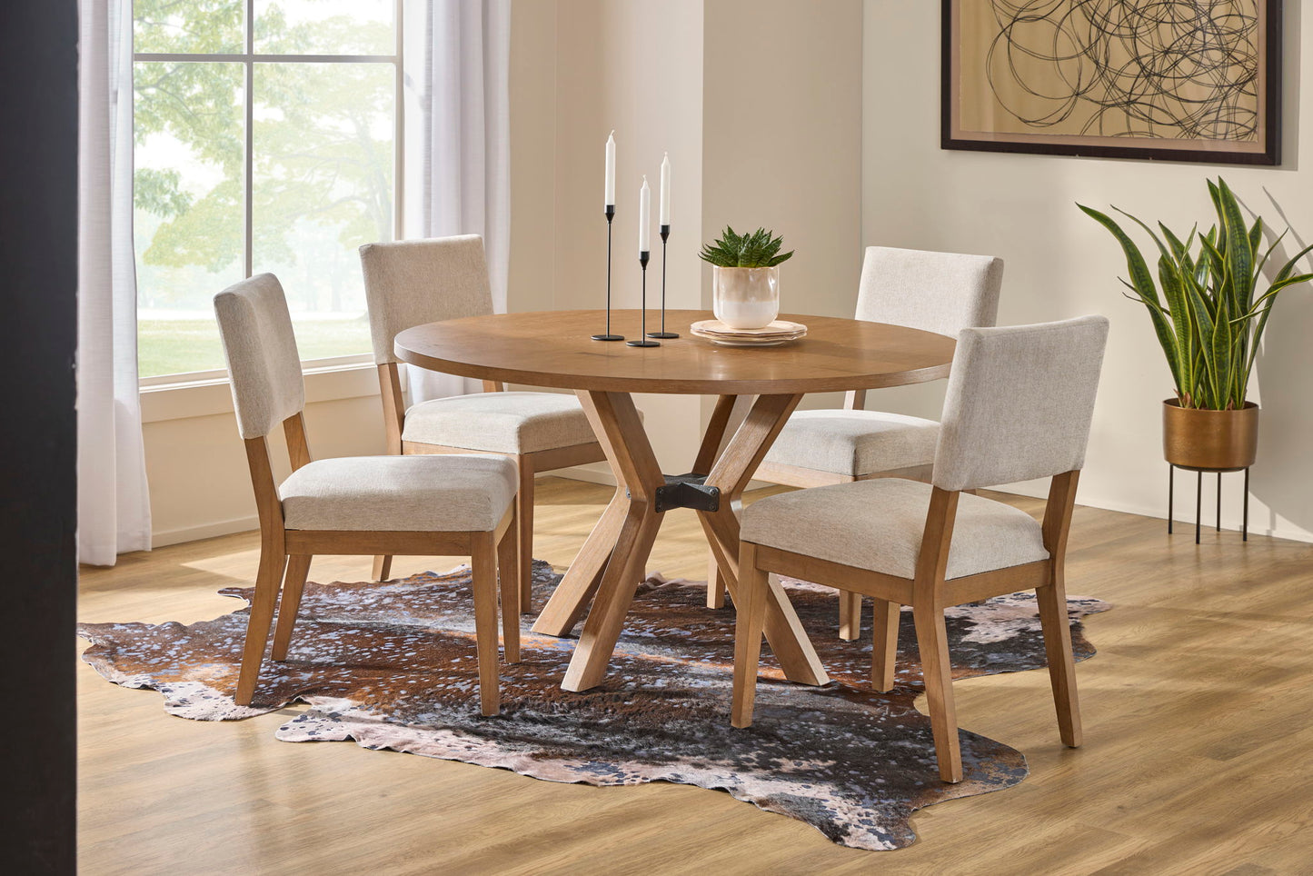 Millwork - Round Dining Table