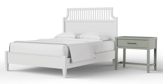 Pure Maple - 1 Drawer Bedside Table