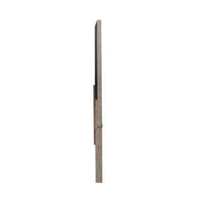 Skyview Lodge - King Panel Headboard - Cobblestone