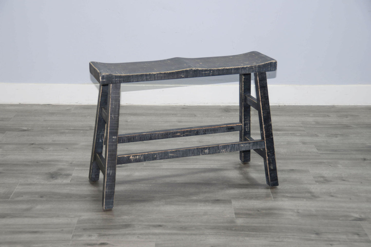Marina - Bench With Wood Seat