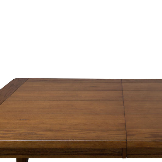 Treasures - Rectangular Leg Table - Rustic Oak
