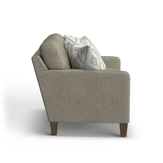 Moxy - Fabric Loveseat With Straight Track Arms