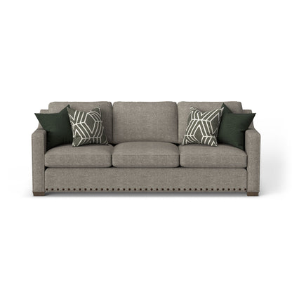 Milo - Fabric Sofa With Nailhead Trim