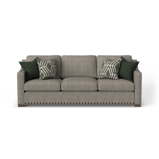 Milo - Fabric Sofa With Nailhead Trim