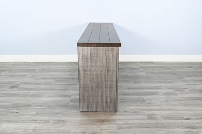 Homestead Hills - Media Console - Tobacco Leaf / Gray