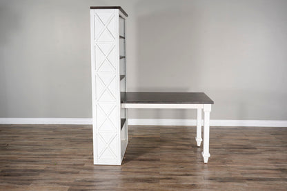 Carriage House - Bookcase / Open - Cottage White / Europen Dark