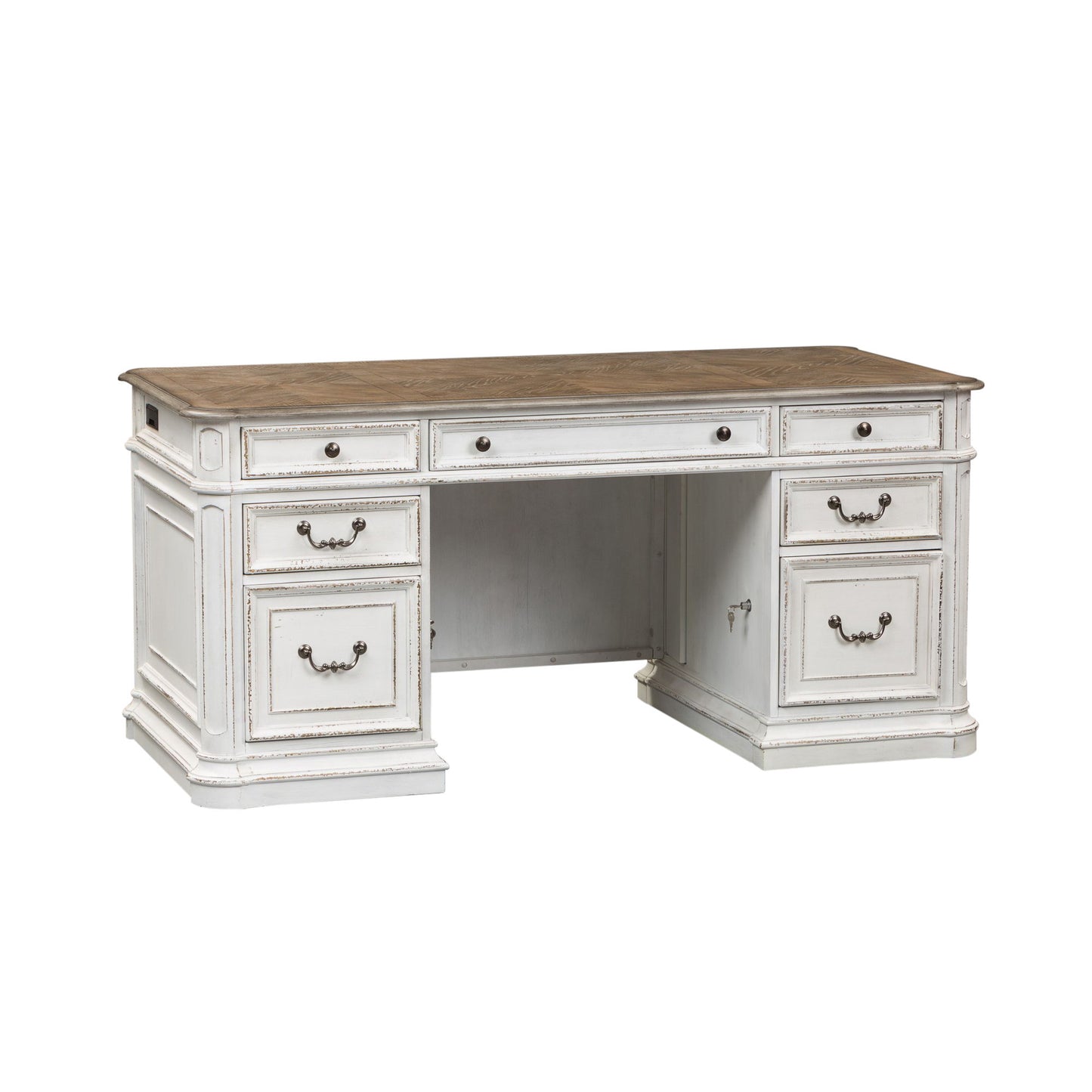 Magnolia Manor - Desk - Antique White