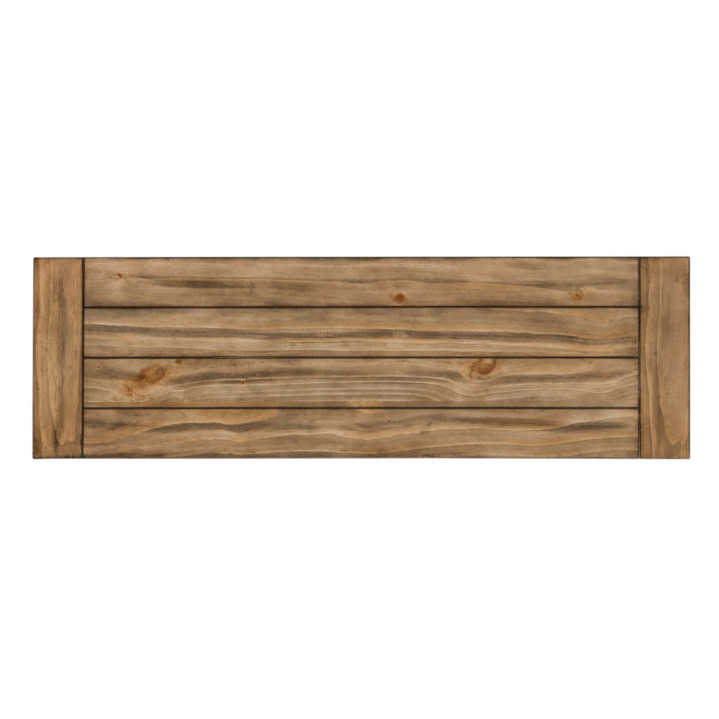 Morgan Creek - Sofa Table - Antique White / Wirebrushed Tobacco Accents