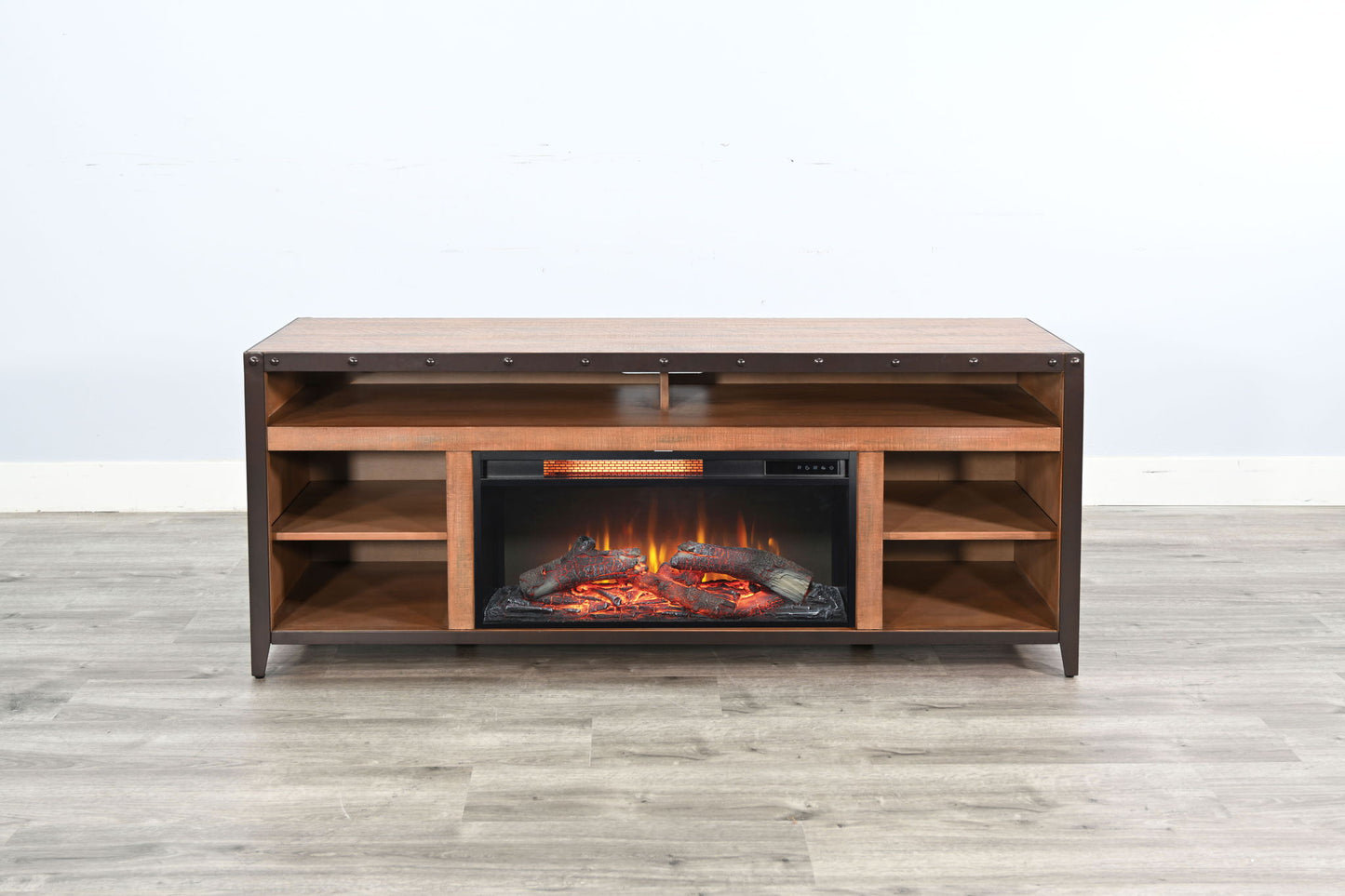 San Diego - Media Console - Antique Brown