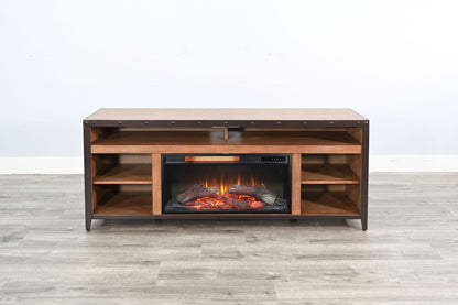 San Diego - Media Console - Antique Brown