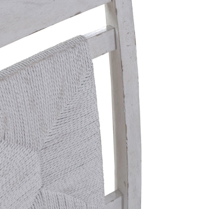 River Place - Panel Back Side Chair - Riverstone White & Tobacco