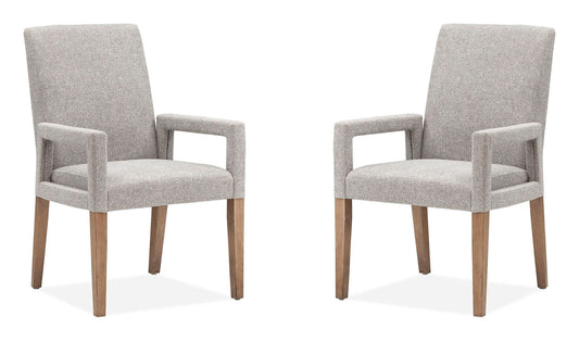 Lindon - Dining Arm Chair With Upholstered Seat & Back (Set of 2)