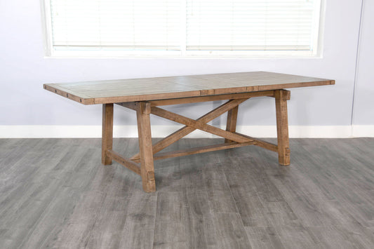 Vivian - Rectangular Dining Table With Extensions - Light Brown