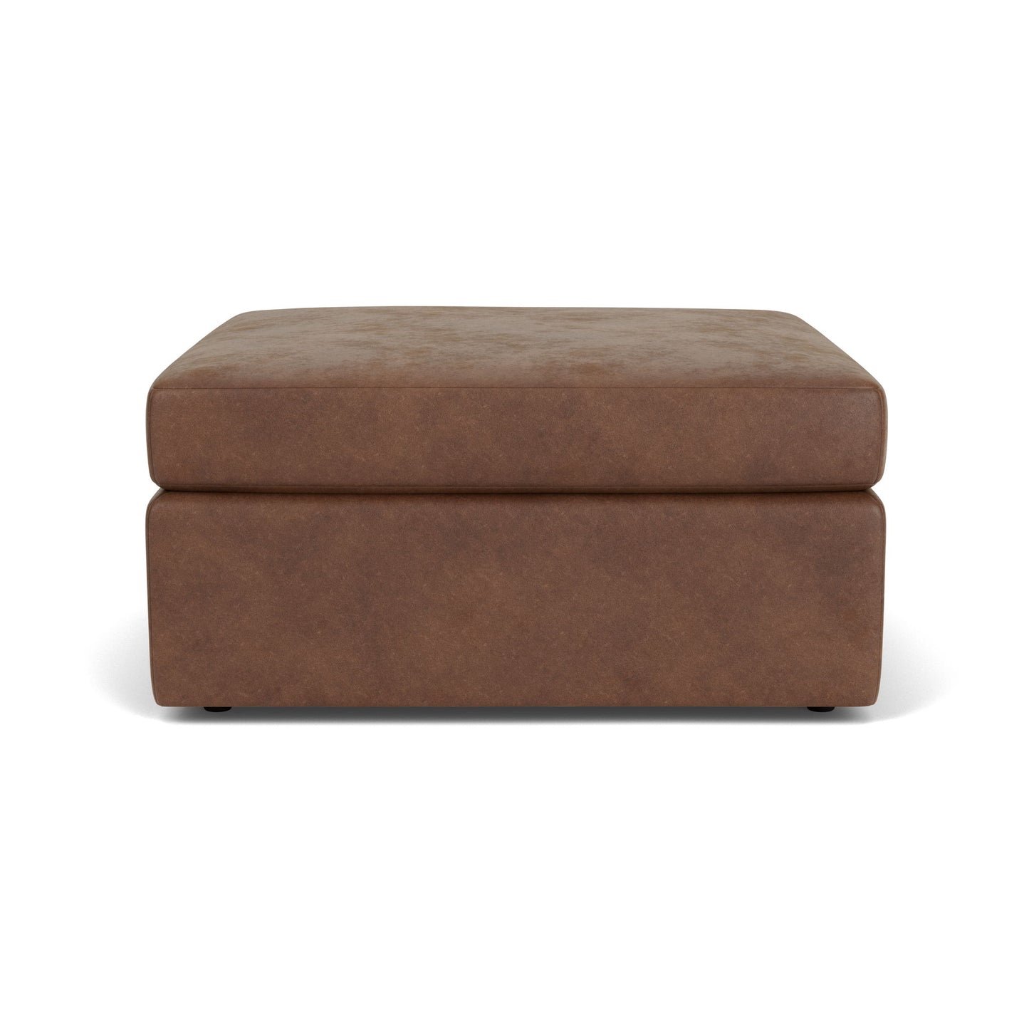 Sky - Fabric Stationary Square Cocktail Ottoman