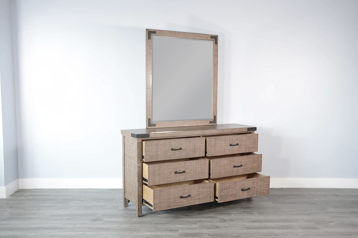 Desert Rock - Mirror - Light Brown