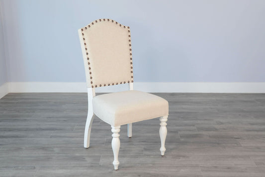 Carriage House - Chair With Cushion Seat & Back - White
