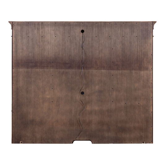 Providence Park - Jr Executive Credenza Hutch - Chateau Brown