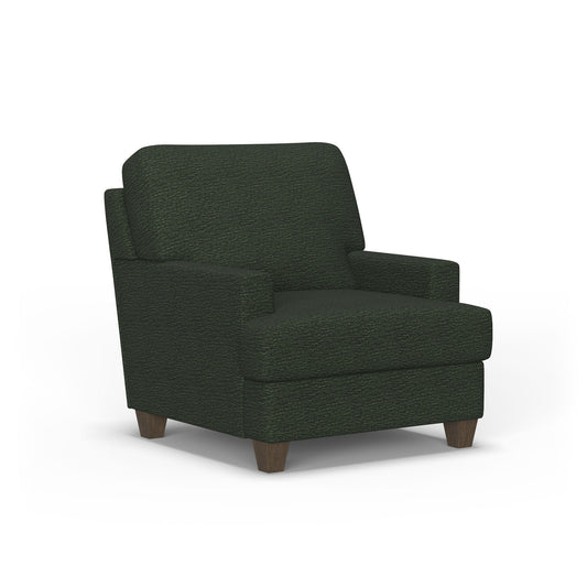 Moxy - Fabric Chair, Straight Track Arms