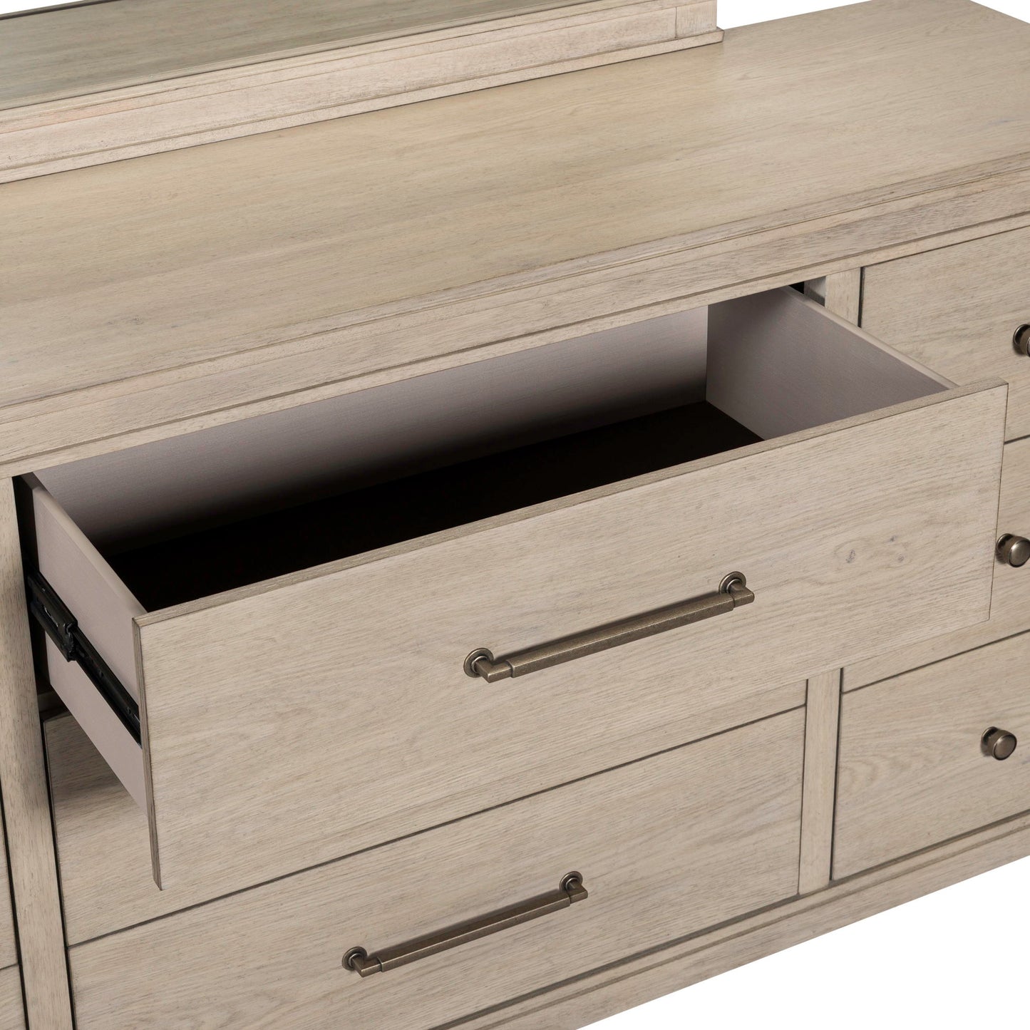 New Haven - Dresser & Mirror - Sanctuary White