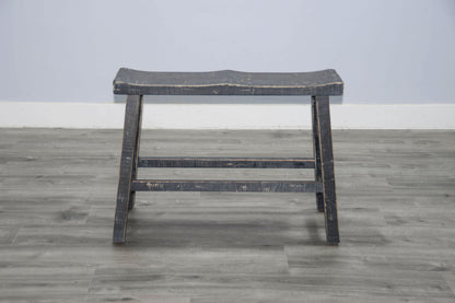Marina - Bench With Wood Seat