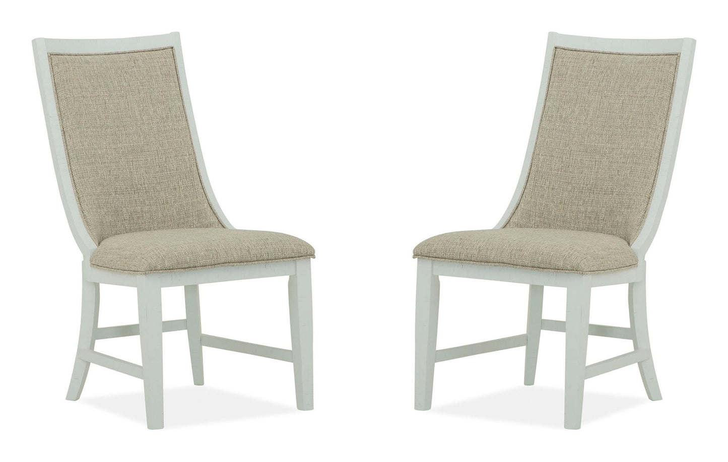 Heron Cove - Upholstered Host Side Chair (Set of 2) - Dark Brown