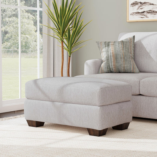 Olivia - Fabric Stationary Ottoman